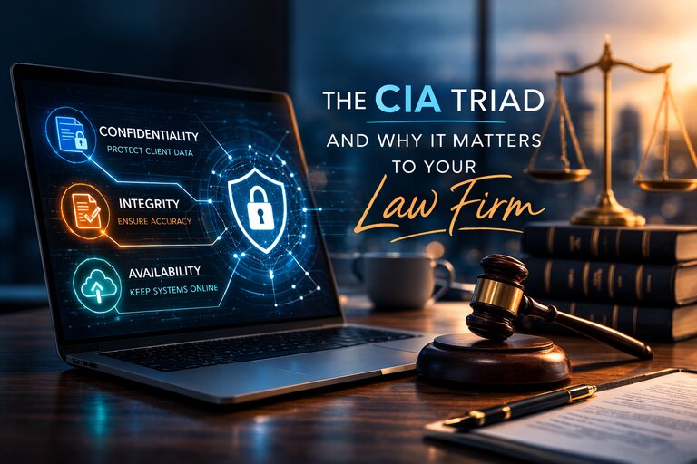 The CIA Triad: Why Confidentiality, Integrity, and Availability Matter for Your Raleigh Law Firm